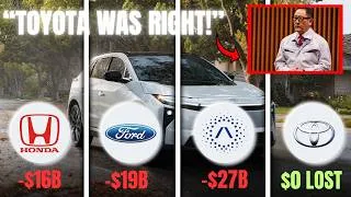 Thumbnail: NEW Q2 EV SALES DATA ARE IN! Everyone Mocked Toyota's EV Strategy Then the Industry Lost $60 Billion
