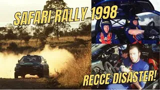 Thumbnail: WRC Safari Rally 1998 Recce DISASTER!! Colin McRae & Nicky Grist get stuck in a river on recce...