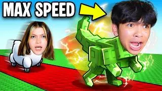 Thumbnail: +1 SPEED EVOLVE in Roblox?!