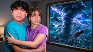 Thumbnail: We Survived A Real TORNADO...