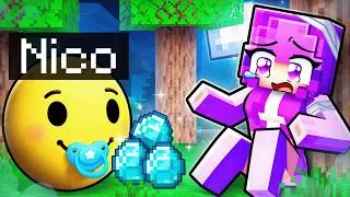 Thumbnail: Playing as HELPFUL BABY VERITY in Minecraft!