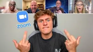Thumbnail: 24 Minutes of the Funniest Zoom Trolling