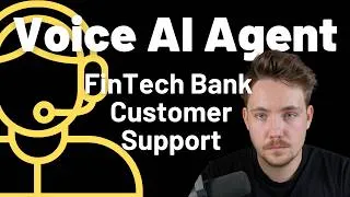 Thumbnail: I Built an AI Voice Agent for a Bank - It Can Handle Real Customer Calls (Claude + Rime)