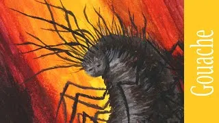 Thumbnail: Gregor Samsa on Gouaches | Kafka Painting