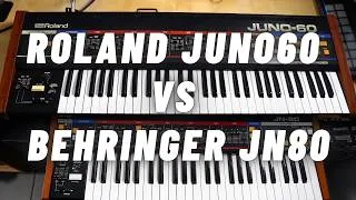 Thumbnail: Roland Juno 60 vs Behringer JN 80 Clone | Can the Clone Really Match the Original?