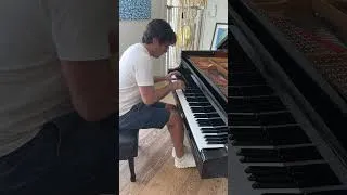 Thumbnail: practicing Rachmaninoff | Prelude in G Minor, Op. 23, No. 5 | Nicolas Terzani |  Unedited