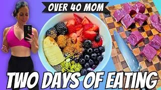 Thumbnail: What I Eat in 2 Days (Intuitive Eating) + Garden Update & Spooky Shopping🖤