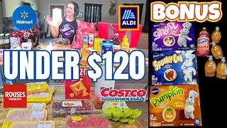 Thumbnail: Weekly Grocery Haul: $118 Budget Meal Plan + New Finds🎃
