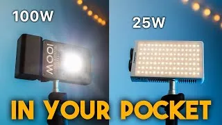 Thumbnail: Battery operated and SO powerful! Zhiyun releases the Cinepeer CX100 light + CM25