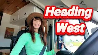 Thumbnail: VAN LIFE | HEADING WEST ON THE OPEN ROAD