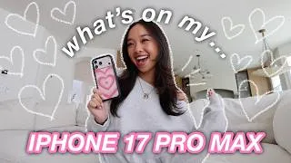 Thumbnail: what's on my iphone 17 pro max 💗 *UPDATED*