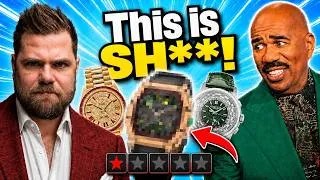 Thumbnail: Watch Expert BRUTALLY Reviews Steve Harvey's Watch Collection!