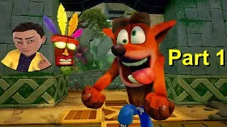 Thumbnail: Crash Bandicoot 1 (Remastered) (part 1) 1ST TRY