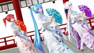 Thumbnail: 【MMD】芒种【Miku Teto Haku】[4K]