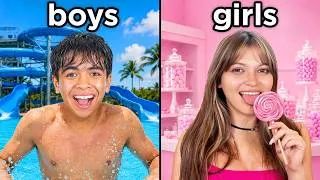 Thumbnail: Boys vs Girls Vacation in Europe!