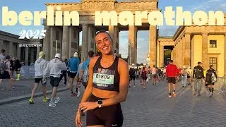Thumbnail: I RAN THE BERLIN MARATHON?! || a weekend with runna | race recap | training recap