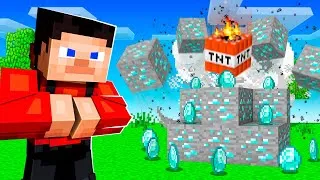 Thumbnail: I Made an ILLEGAL Diamond Farm in Camp Minecraft