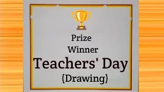 Thumbnail: Teachers' Day Drawing Simple || Happy Teachers Day || How to Draw Teachers Day Drawing 