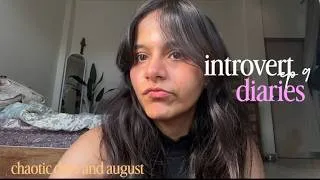 Thumbnail: chaotic days in august | introvert diaries | ep 9