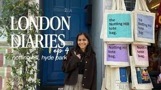 Thumbnail: London diaries | ep 4 | final day | Notting Hill, Hyde Park and souvenirs