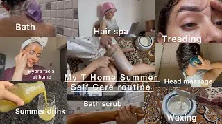 Thumbnail: My Summer Self Care Routine At Home | D.I.Y Hydra Facial 😍🫶🏻