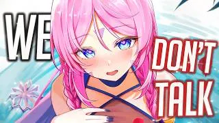 Thumbnail: Nightcore -  We Don't Talk Anymore (But it hits different) (Lyrics)