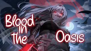 Thumbnail: 「Nightcore」 Blood In The Oasis - Jake Daniels & LeGrand ♡ (Lyrics)