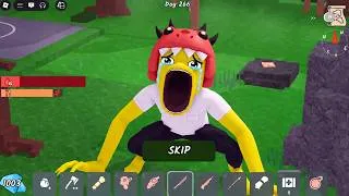 Thumbnail: DINO KID BEGS for HELP!! 😢🦕 99 Nights in the Forest NEW UPDATE (Roblox)
