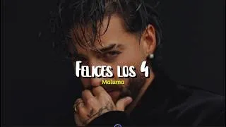 Thumbnail: Maluma - Felices los 4 (Letra/lyrics)