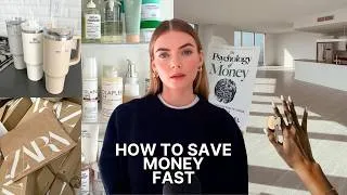 Thumbnail: 12 weird habits to save serious money but still enjoy life