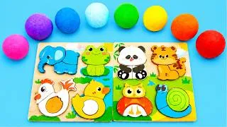 Thumbnail: Clay Animal World 🦉🐻 Colorful Creations and Puzzles