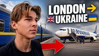 Thumbnail: I Traveled from London to Ukraine 🇬🇧➡️🇺🇦 (28-Hour Journey)
