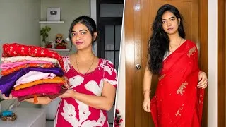 Thumbnail: Amazon Teej special Sarees + SALE Haul