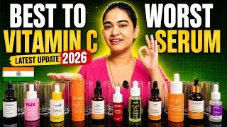 Thumbnail: Best Vitamin C Serum in India 2026 | Top Vitamin C Serums in India | Best & Worst Revealed