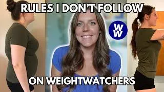 Thumbnail: Rules I DON'T Follow On Weightwatchers | Where I'm At With Weightwatchers | Weight Loss Tips