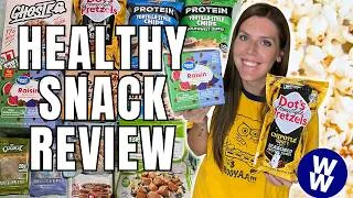 Thumbnail: Healthy Snack Review | Trying New Healthy Low Point Foods | WeightWatchers Points, Calories & Macros