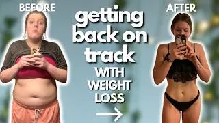 Thumbnail: 7 Tips To Get BACK ON TRACK With Weight Loss & Maintenance | Healthy & Sustainable Tips That Work