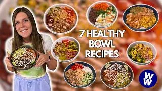 Thumbnail: 7 DAYS OF HEALTHY BOWLS | Healthy Bowl Recipes I Eat to Lose Weight | WeightWatchers & Calories