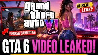 Thumbnail: GTA 6 VIDEO LEAKED?! 😱 New Gameplay & Secrets EXPOSED!