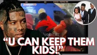 Thumbnail: Blueface Gets Knocked Out😮 & Disowns His Kids With Jaidyn