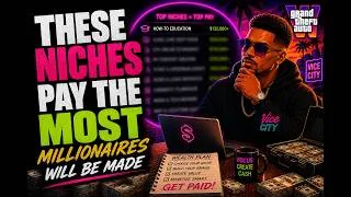 Thumbnail: Best GTA 6 Content Niches You Can Start Before Launch (Make Money Now)