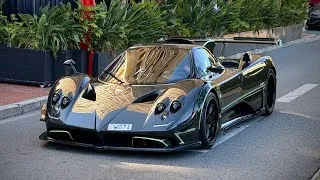 Thumbnail: FERNANDO ALONSO in his new PAGANI Zonda Diamante Verde in Monaco ! 