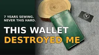 Thumbnail: The Hardest Leather Wallet I've Made in 7 Years (No Room to Sew — Had to Go Inside)