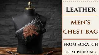 Thumbnail: How to Make a Leather Chest Bag From Scratch (Full Build)