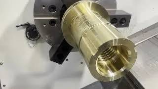 Thumbnail: Alu Bronze bushing ID multi thread TR80 350mm long.