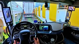 Thumbnail: Trucking in Finland 2026 Part-1, Ferry Exit & Empty Highways 4K 60 fps Through Scenic Roads POV