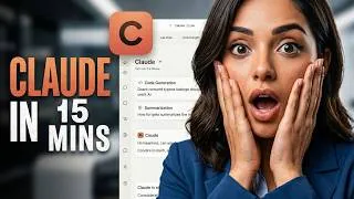 Thumbnail: Learn 95% of Claude in Under 15Minutes Free 100%