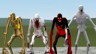 Thumbnail: GOLD SCP-096:CB VS SCP-096!! Garrys Mod Sandbox