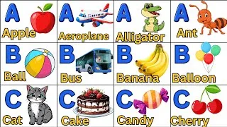 Thumbnail: A for Apple/A for Aeroplane (ABCD English Alphabets)with Four Example words  @Nimalanstartv21 