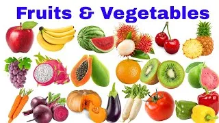 Thumbnail: 65 Fruits and Vegetables Names in English @Nimalanstartv21 